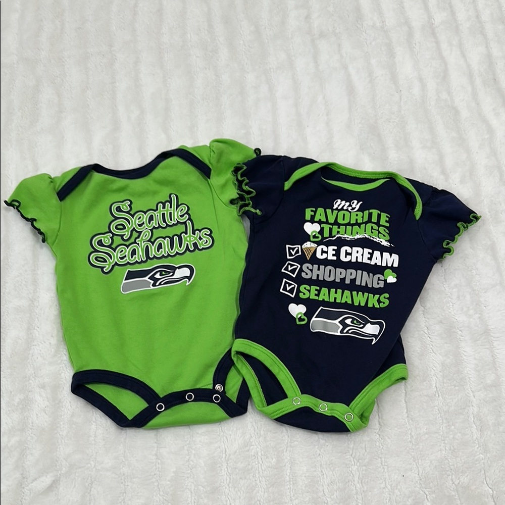 🦆 NFL Seattle Seahawks Infant Bodysuits